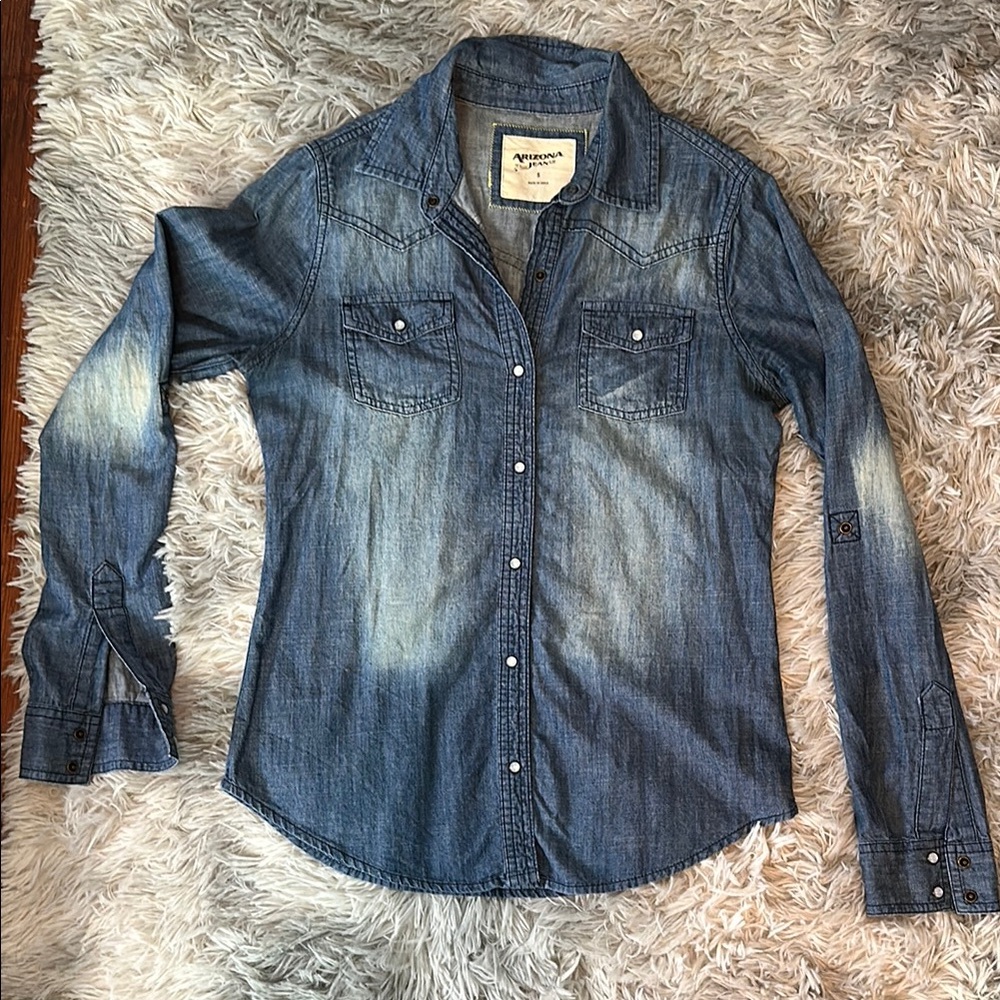 Denim Long Sleeve Shirt